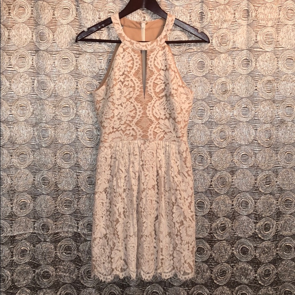 BCBG White Lace Dress